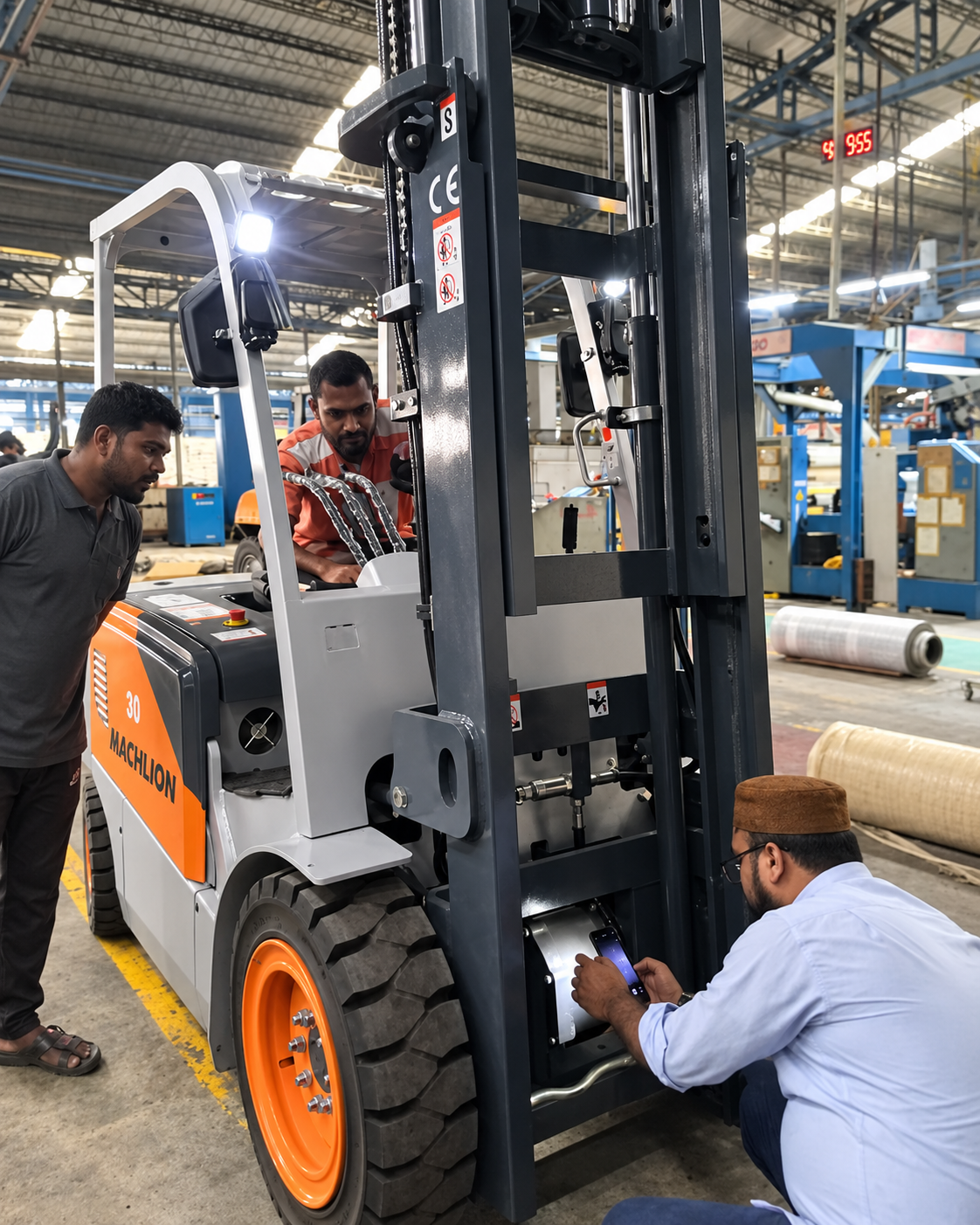 Electric Counter Balance Forklift